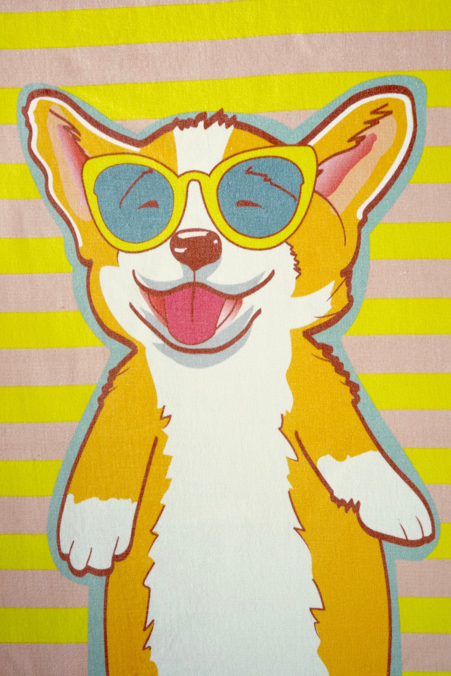 Sunshine Stripe Beach Towel