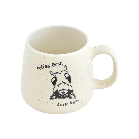 *Ceramic Charcoal Derp Mug
